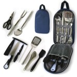 Utensil Bag Factory - 9-10 PCS Travel Camp Kitchen Tool Case