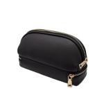 Cosmetic Case Supplier - Factory Supply PU Leather Double Zipper Case