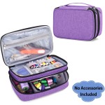 Sewing Kit Supplier - Double-Layer Zipper Crochet Needles Organizer