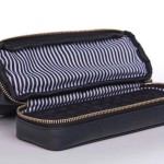 Cosmetic Case Supplier - Factory Supply PU Leather Double Zipper Case