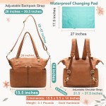 Diaper Backpack Factory - 2024 New Leather Convertible Insulated Bag