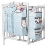 Crib Organizer Factory - 3-in-1 Hanging Diaper Caddy Portable