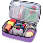 Sewing Kit Supplier - Double-Layer Zipper Crochet Needles Organizer