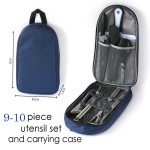 Utensil Bag Factory - 9-10 PCS Travel Camp Kitchen Tool Case