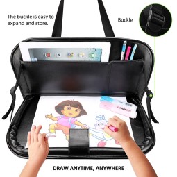 Car Protector Factory - PU Vegan Leather Kick Mats Storage Organizer