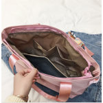 Shoulder Bag Supplier - Nylon Waterproof Multi Pocket Tote with Scarves