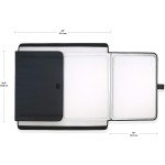 Puzzle Board Factory - Portable Jigsaw Mat for 1500 Pieces with Trays