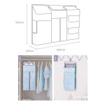 Diaper Caddy Factory - 3-in-1 Combining Baby Crib Organizer