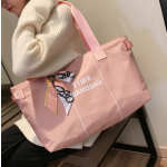 Shoulder Bag Supplier - Nylon Waterproof Multi Pocket Tote with Scarves