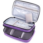 Sewing Kit Supplier - Double-Layer Zipper Crochet Needles Organizer