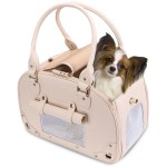 Luxury Pet Bag Supplier - Leather Tote Handbag for Dog Cat Travel