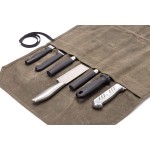 Knife Roll Supplier - Waxed Canvas Cutlery Holder Chef's Bag