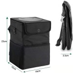 Storage Box Factory - Foldable Oxford Hanging Car Trash Can