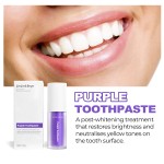 Purple Teeth Whitening Toothpaste Manufacturer - OEM Custom Logo