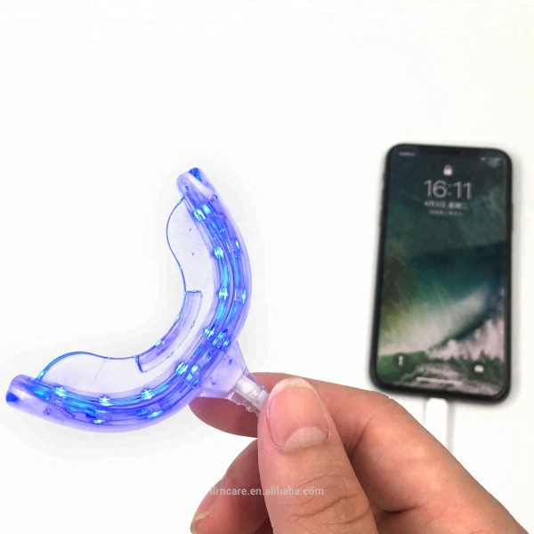 Teeth Whitening LED Light Supplier - USB Adapter Mouth Tray
