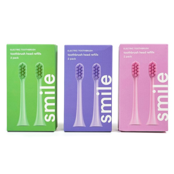 Toothbrush Head Refills Supplier - 2 Pack Soft Bristles