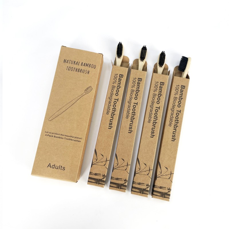 Bamboo Toothbrush Manufacturer - Eco Friendly Charcoal Bristles