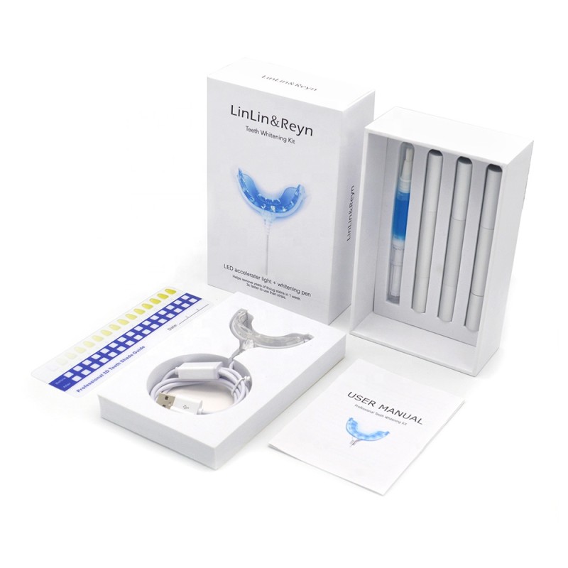 Teeth Whitening Kit Manufacturer - LED Mouthpiece & Gel Pens
