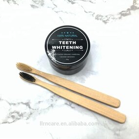 Oral Care Set Manufacturer - Charcoal Powder & Bamboo Brush