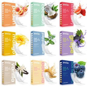 Non Peroxide Teeth Whitening Strips Manufacturer - Fruit Flavor