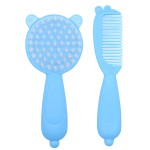 Baby Grooming Set Factory - Custom Bear Shape Hair Brush Comb Set for Newborns