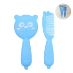 Baby Grooming Set Factory - Custom Bear Shape Hair Brush Comb Set for Newborns
