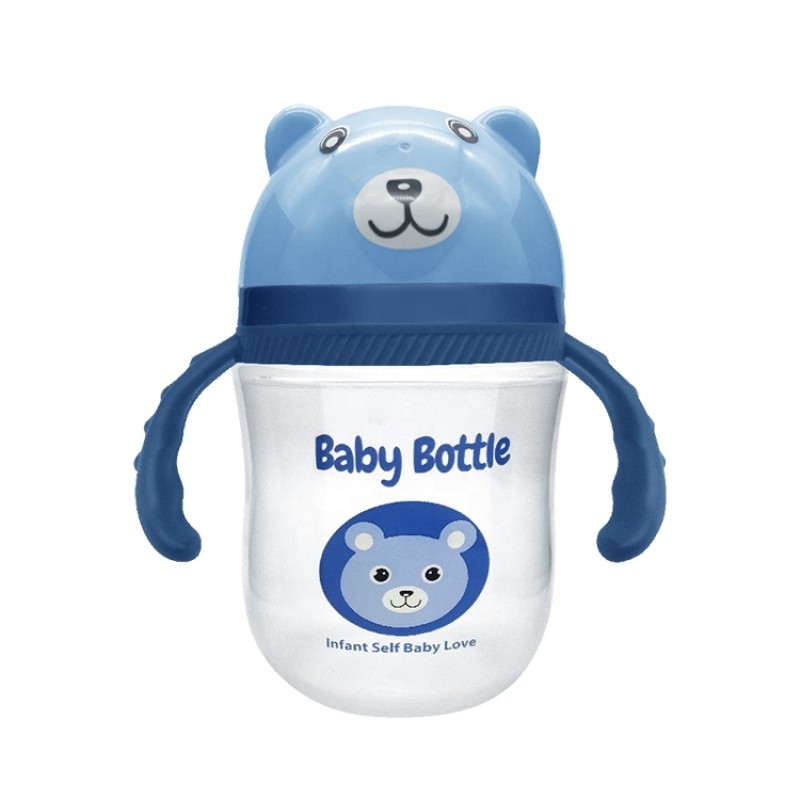 Sippy Cups Supplier - Wholesale 8oz PP Training Cup with Handle for Infants