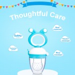 Baby Food Feeder Manufacturer - Silicone Pacifier Feeder with Rotation Feature