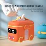 Snack Container Supplier - Cartoon Car Shape Portable Powder Storage Box