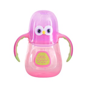Baby Feeding Bottle Supplier - Hot Sale Animal Shape PP Bottle 7oz 0-12 Months