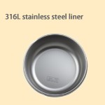 Insulated Bowl Factory - Stainless Steel Water-Filled Washable Baby Bowl