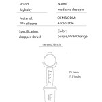 Medicine Dispenser Supplier - Silicone Pacifier Dropper for Baby Care