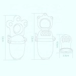 Baby Feeder Manufacturer - Food Grade PP Material Slow Flow Feeder 1-2 Years