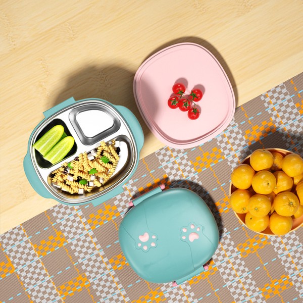 Baby Lunch Box Supplier - Vacuum Stainless Steel Food Container for Girls