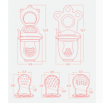 Baby Fruit Feeder Supplier - Wholesale Silicone Pacifier Feeder for Infants