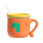 Infant Sippy Cup Manufacturer - BPA Free Stainless Steel Thermal Cup with Straw