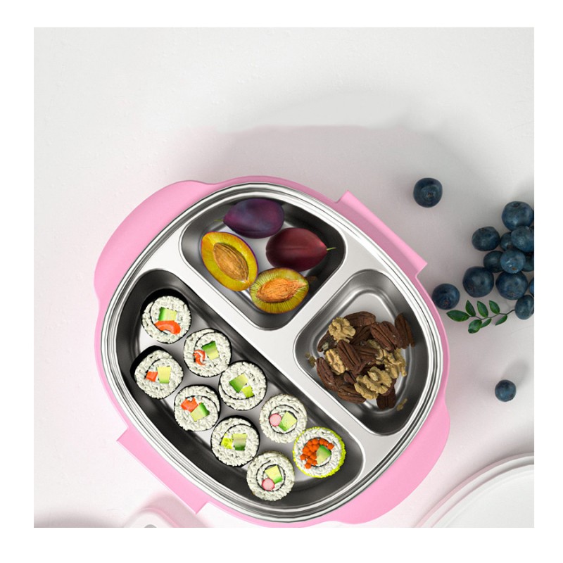 Children Lunch Box Supplier - 2 Compartment Bento School Box for Kids