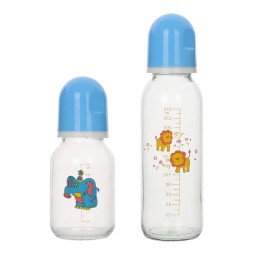 Glass Baby Feeding Bottle Manufacturer - 120ml 240ml Straight