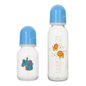 Glass Baby Feeding Bottle Manufacturer - 120ml 240ml Straight
