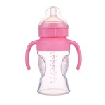 Wide Neck Baby Bottle Manufacturer - 240ml/8oz Silicone Feeding