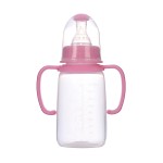 Standard Neck Baby Bottle Supplier - 160ml BPA Free PP Square