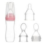 Baby Squeeze Food Bottle Manufacturer - 90ml BPA Free Silicone