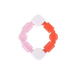 EVA Water Teether Supplier - Rhomboid Funny Custom