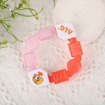 EVA Water Teether Supplier - Rhomboid Funny Custom