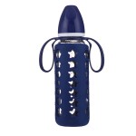 Glass Baby Bottle Supplier - 240ml 8oz Food Grade with Cover