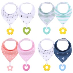 Baby Cotton Bib Supplier - 360 Degree Waterproof Baby Product