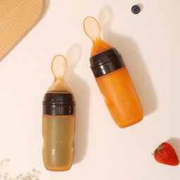Silicone Spoon Feeder Supplier - BPA Free Food Grade with Spoon
