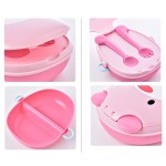 Baby Travel Bowl Supplier - Portable BPA Free PP Feeding Set