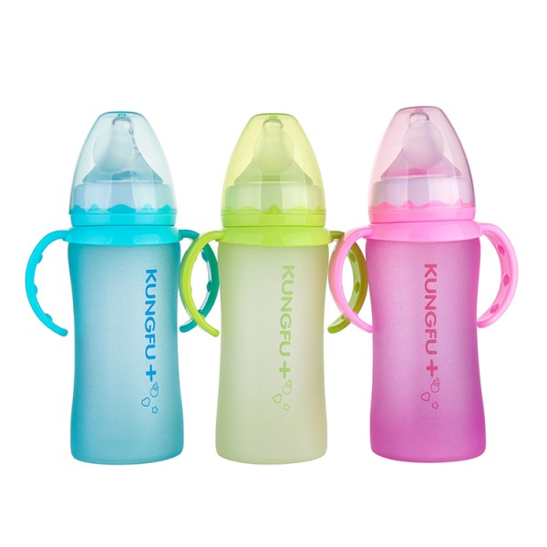 Temperature Sensing Glass Bottle Manufacturer - 280ml BPA Free