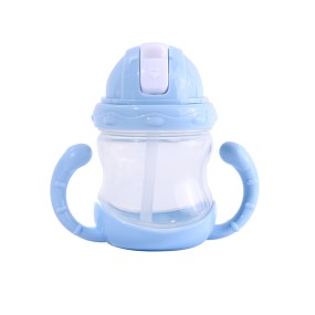 Baby Learning Cup Manufacturer - 240mL Big Mouth No Spill